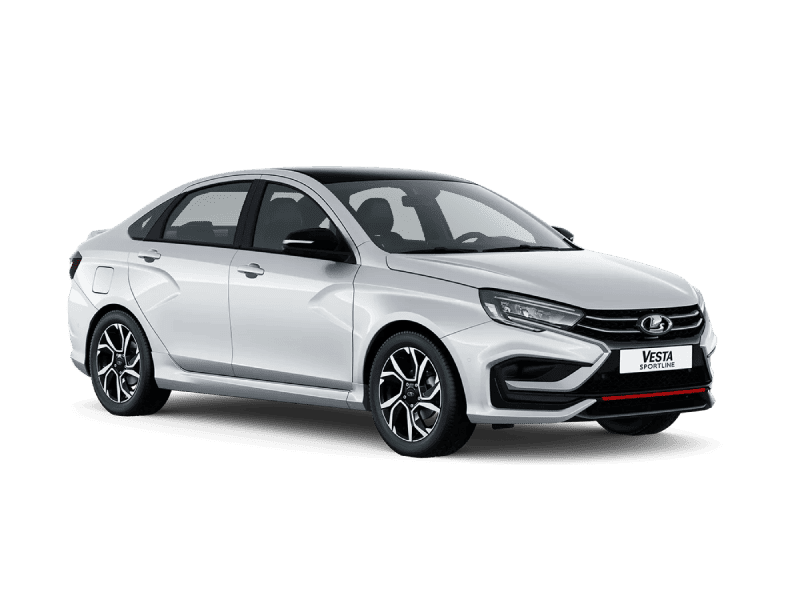 Купить Lada Vesta Sportline в Краснодаре - БЕЛЫЙ "ЛЕДНИКОВЫЙ" (221)